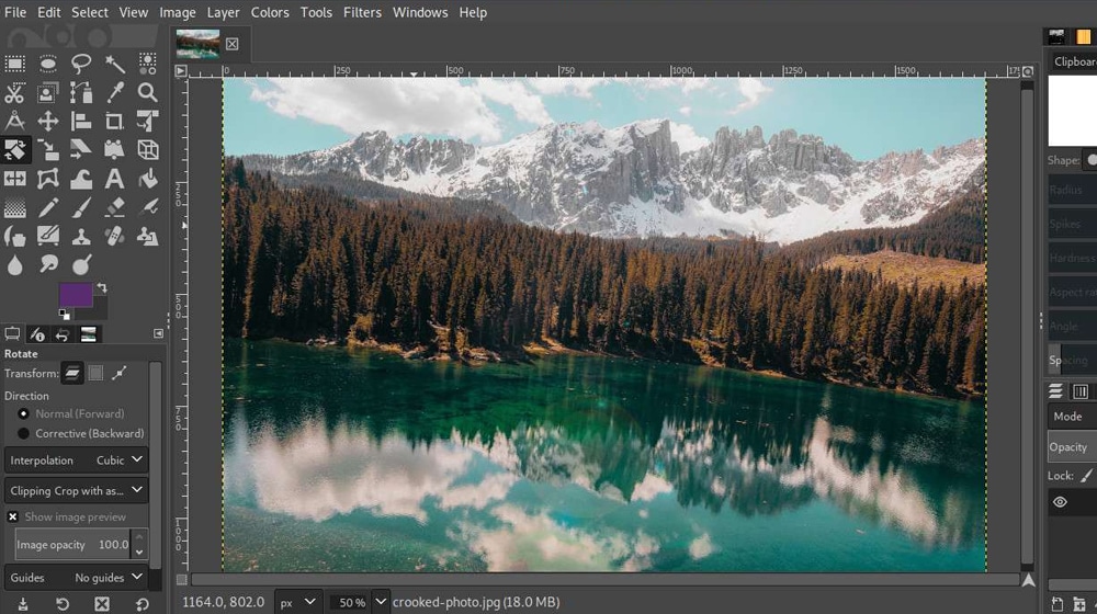 GIMP Fotoğraf Düzenleme