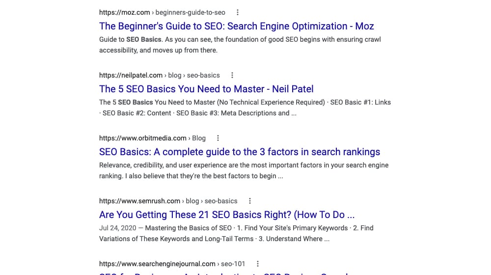 SEOの初心者ガイド