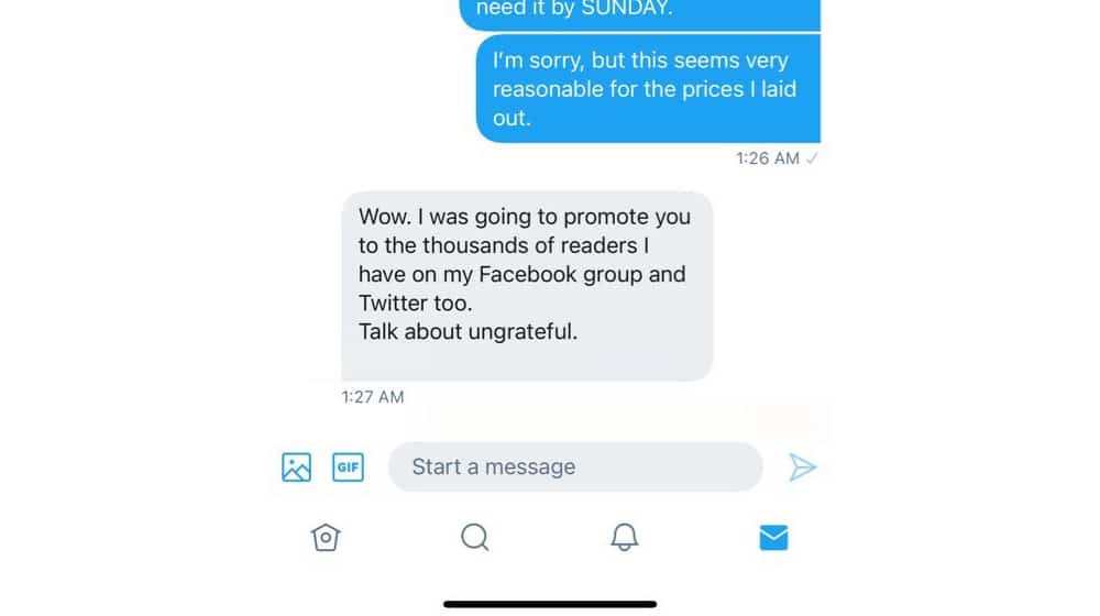 ตัวอย่างโปรโมชั่นฟรี