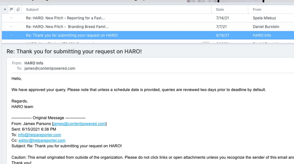 Одобрено HARO