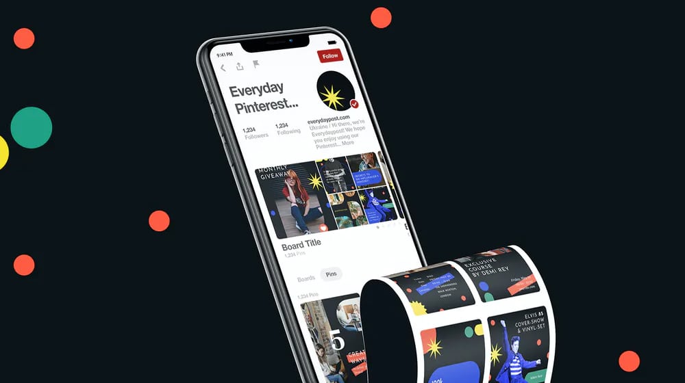 Pinterestのグラフィック