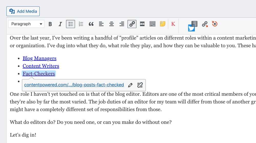WordPress 內容管理系統