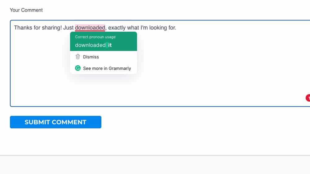 Grammatik wird nervig
