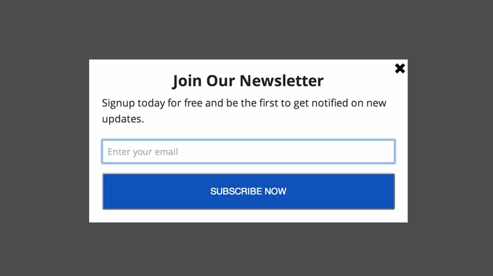 Подписка на рассылку