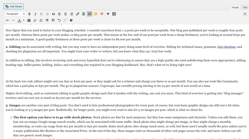 Mengedit Posting Blog di WordPress