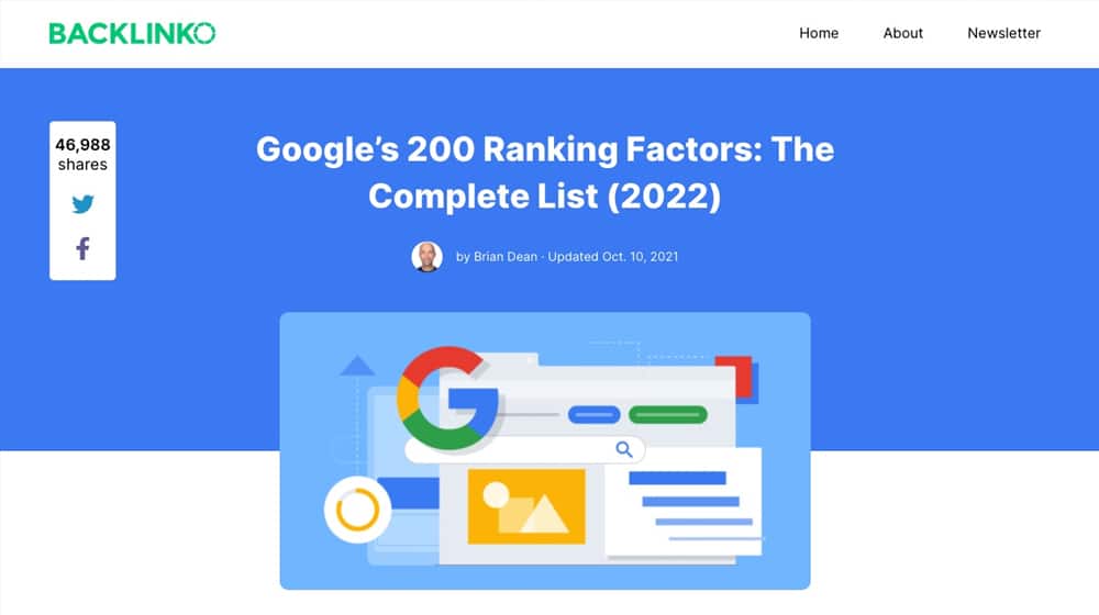دليل Backlinko 2022