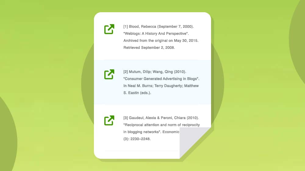 Ilustración de cita