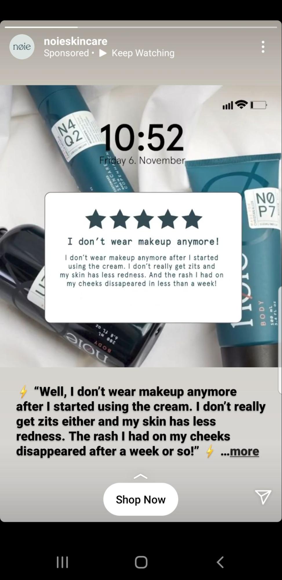 دعوة للعمل في التجارة الإلكترونية من Nie Skincare