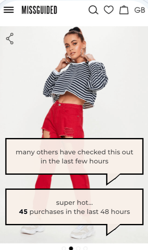 Imagen de marca de moda con buenos empujones.