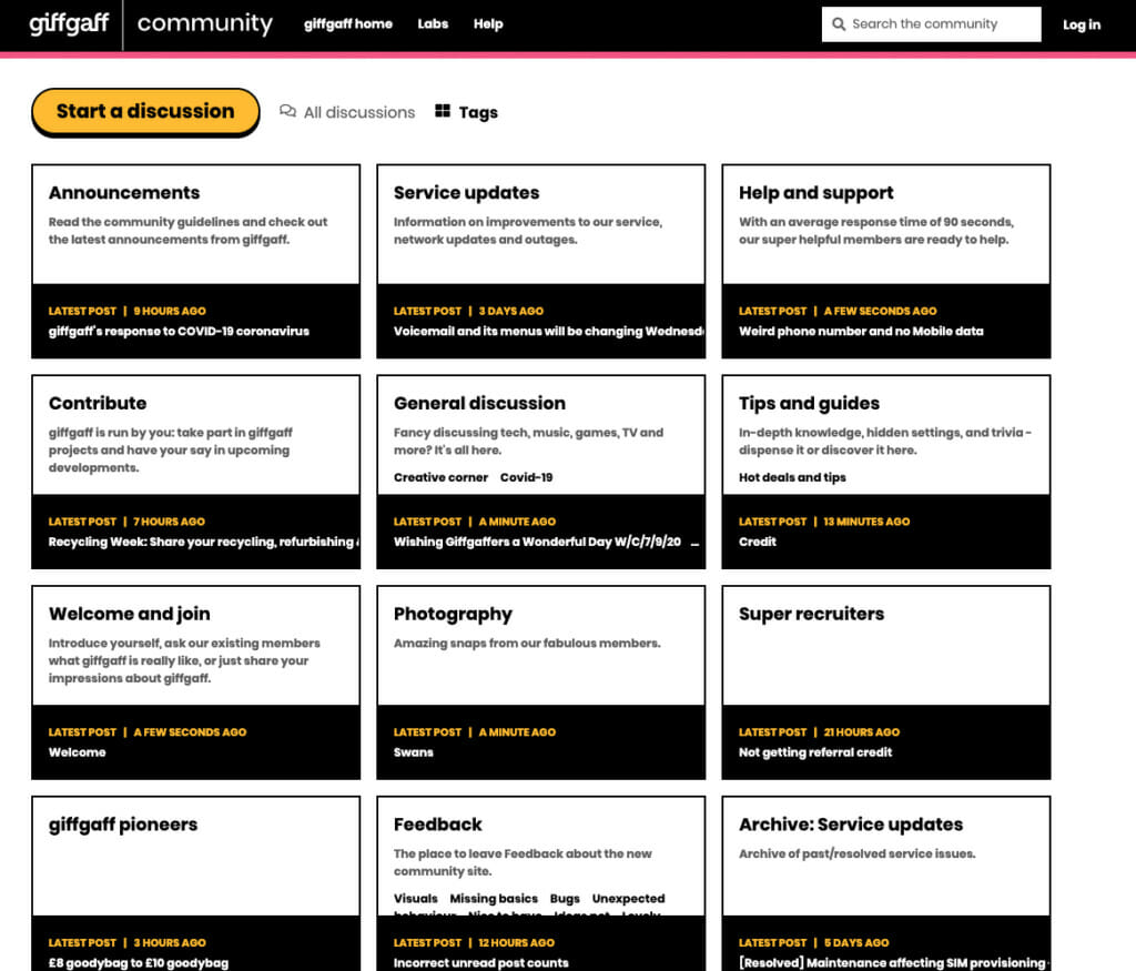منتدى giffgaff.