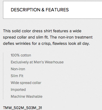 Копия мужской одежды