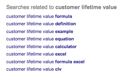 CLV ile ilgili aramalar