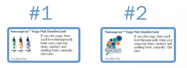 Bölünmüş Test Reklamları örneği.