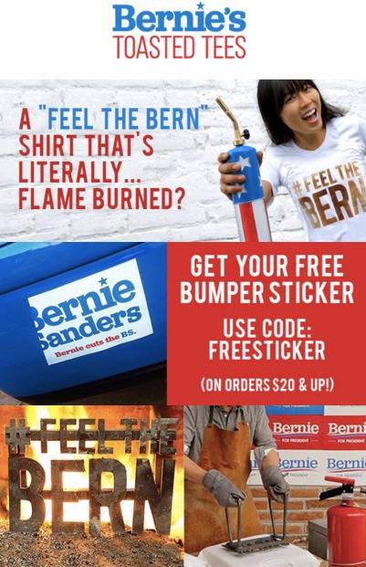 Tricourile prăjite ale lui Bernie.