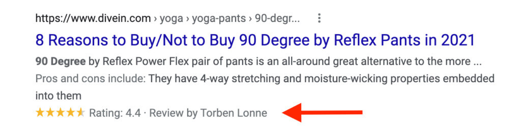 Ustrukturyzowane dane wizualizowane w Google SERP