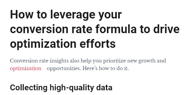Beispiel für interne Verlinkung (kontextueller Link)