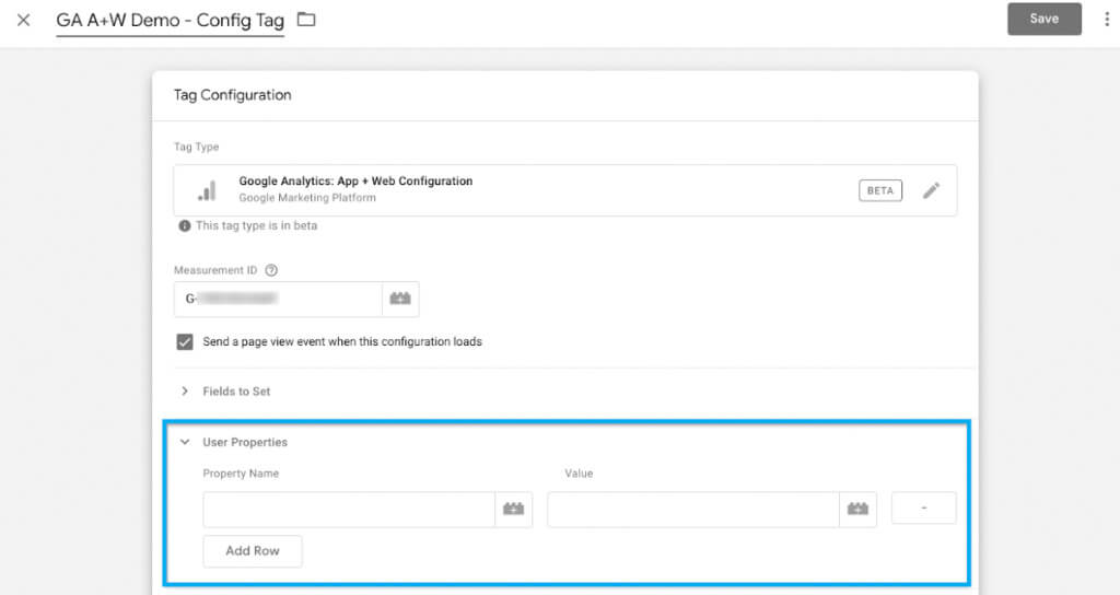 Konfiguracja tagów GA4