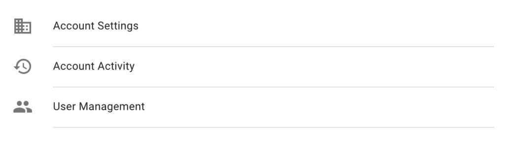 ตัวเลือกการจัดการผู้ใช้ Google Tag Manager