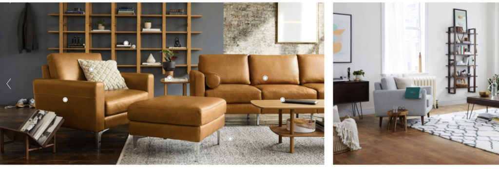 Exemplul 5 al paginii de destinație Burrow