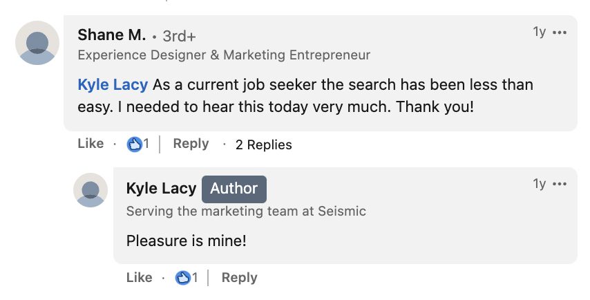 Kommentieren Sie einen Lessonly-Beitrag