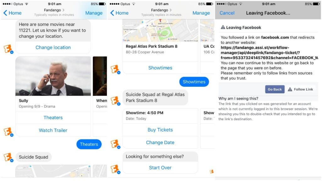 Embudo de marketing de Facebook Messenger