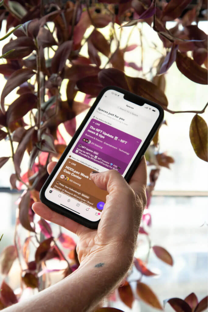 Приложение Twitter Spaces