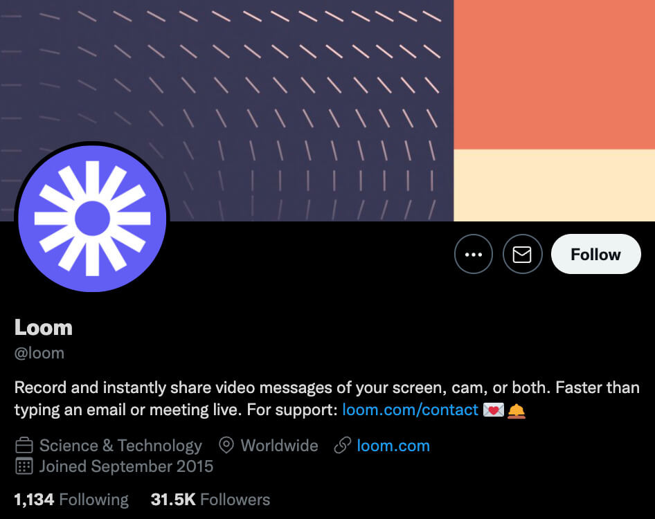 織機推特個人資料