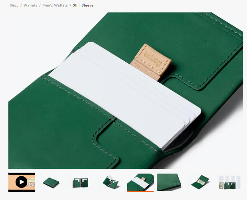 Bellroy 產品攝影