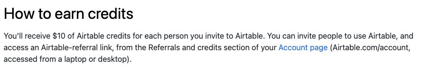 โครงการอ้างอิง Airtable