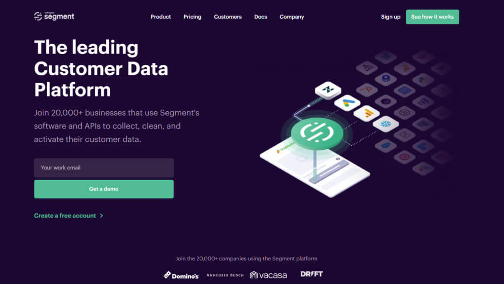 หน้าแรกของเซกเมนต์