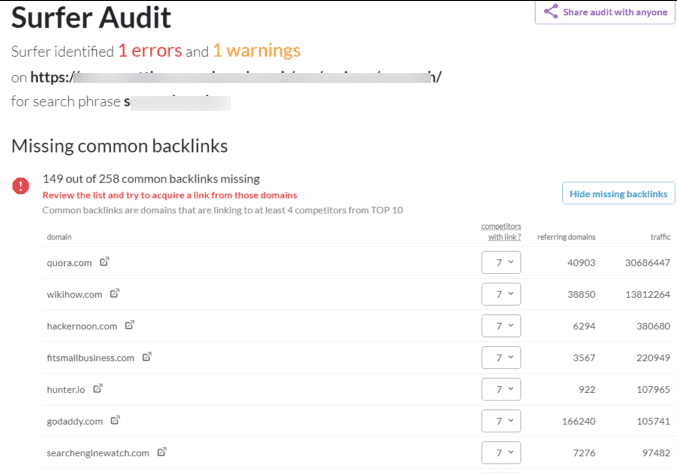 серфер-аудит