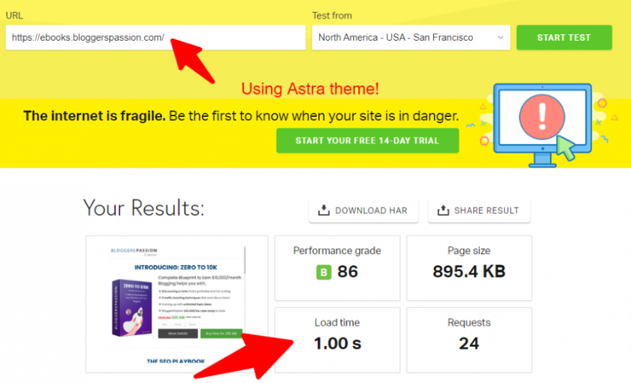 kecepatan tema astra