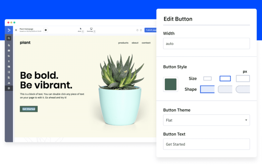 منشئ الصفحة المقصودة