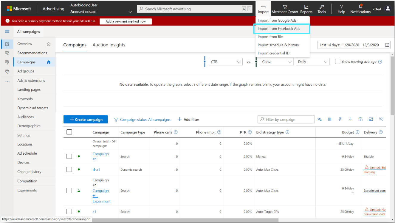 Microsoft Audience Network, Facebook Import'u Tanıttı #038; Video Reklamlar