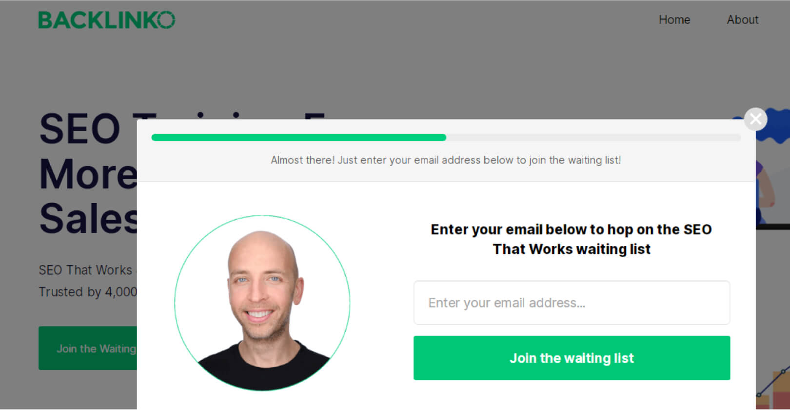 Haga clic en ventanas emergentes
