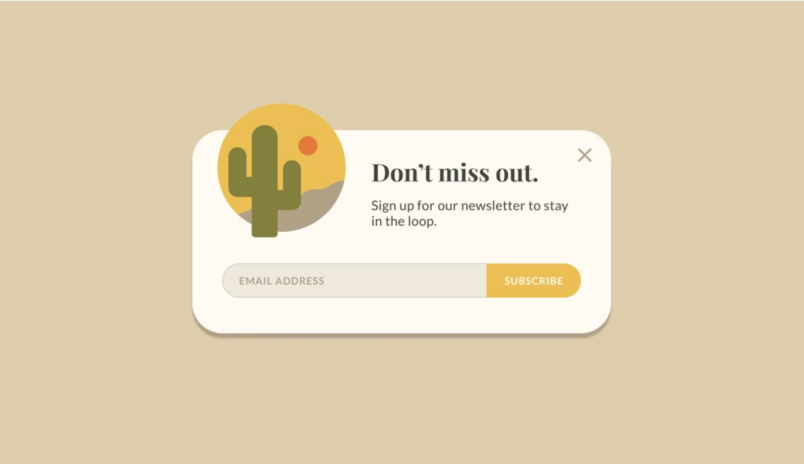 Posición en la pantalla