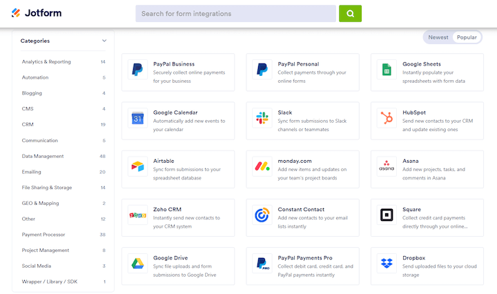 лучшие бесплатные онлайн-инструменты для проведения опросов - jotform