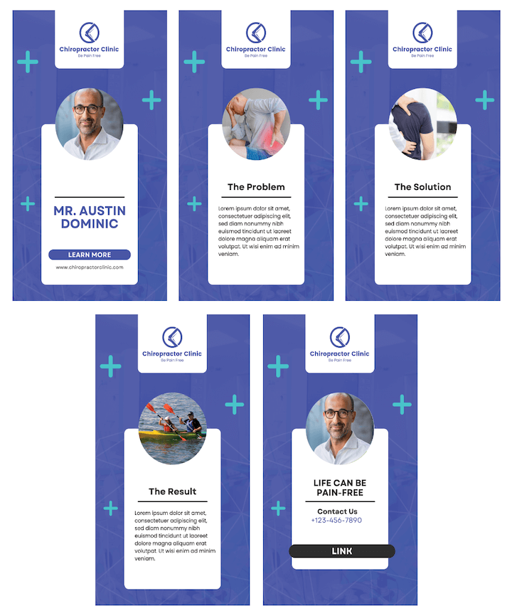 قوالب قصة الانستغرام - دراسة حالة