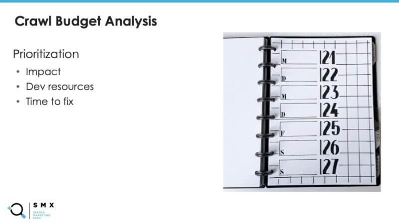 SEO ar trebui să evalueze impactul corecțiilor, resursele dezvoltatorului necesare pentru remedieri și timpul de remediere atunci când prioritizează optimizările.
