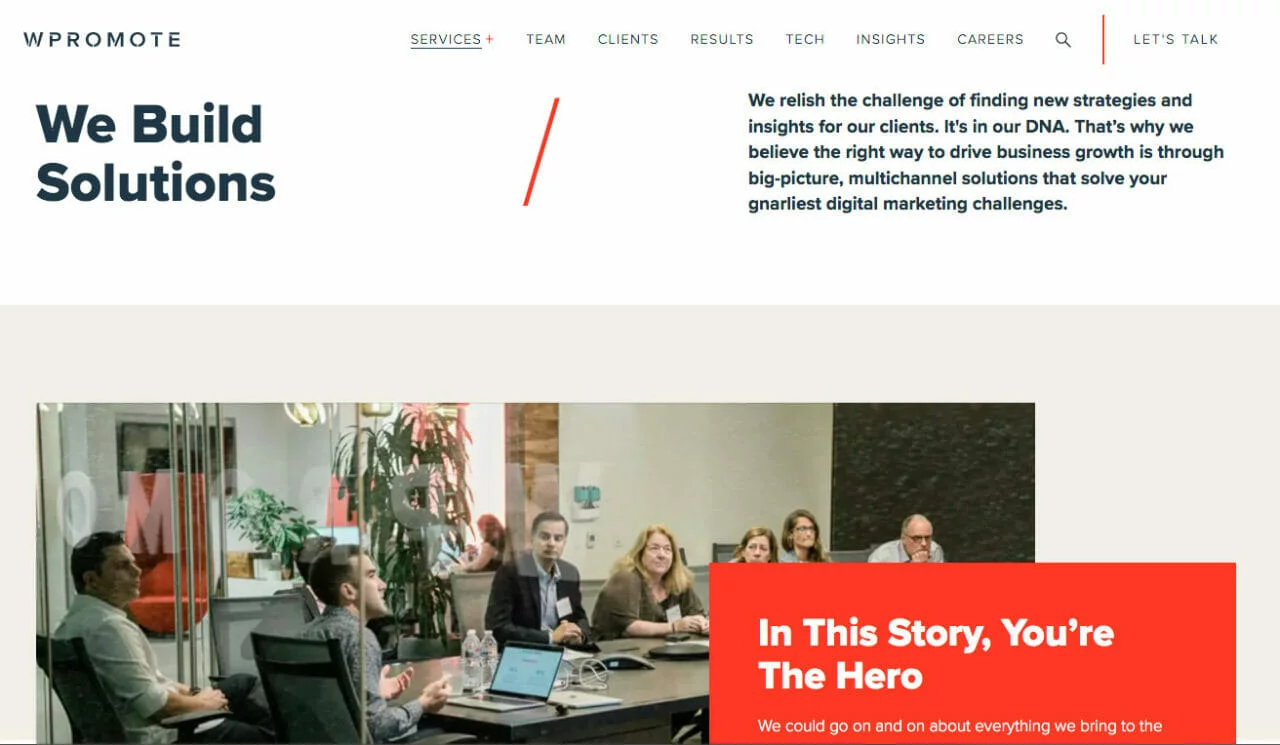 โฮมเพจตัวแทน WPromote