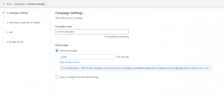 Кампания по именованию аудитории Майкрософт.