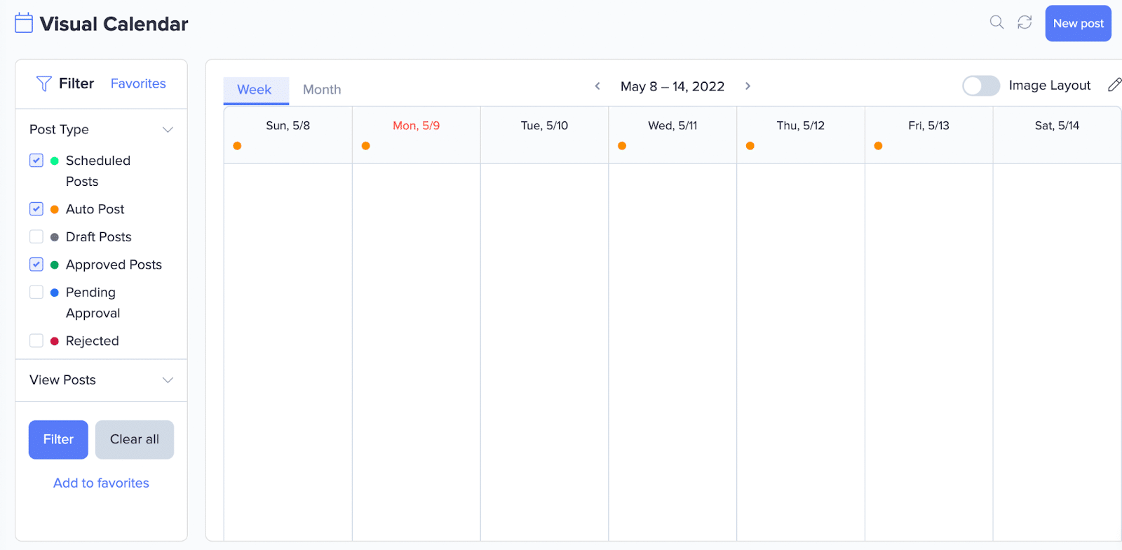 визуальный календарь