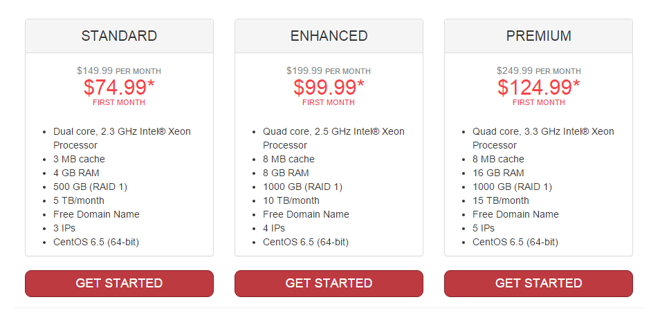 Just Host Dedicated Hosting