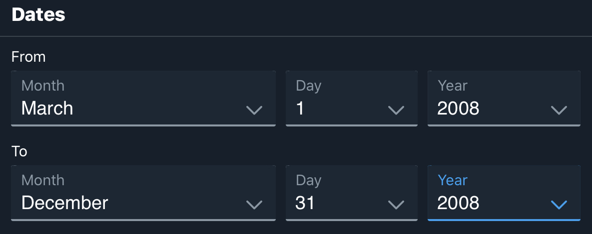 Ejemplo: encuentra tus primeros tweets
