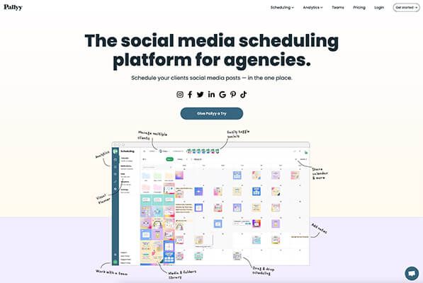 Pallyy 새 홈페이지 2022년 4월