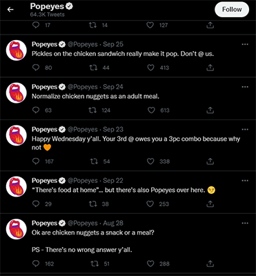 Suntikkan beberapa kepribadian ke dalam tweet Anda