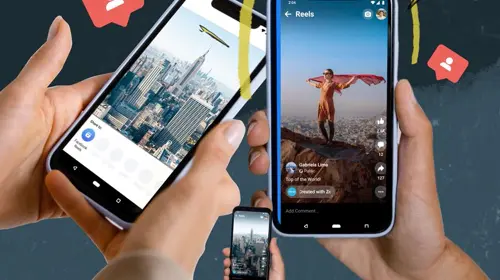 Image of Meta's Sharing to Reels feature.