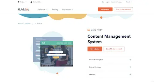 لقطة شاشة لـ CMS Hub Screenshot of CMS Hub