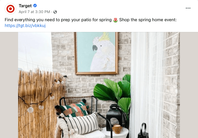 Zielen Sie darauf ab, Fotos von Produkten zu teilen