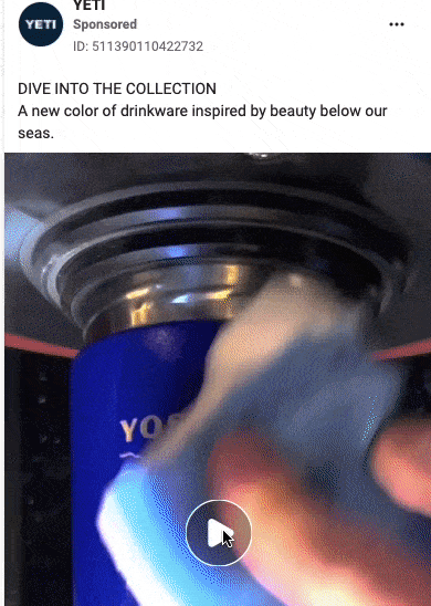 Gravação em uma caneca de Yeti